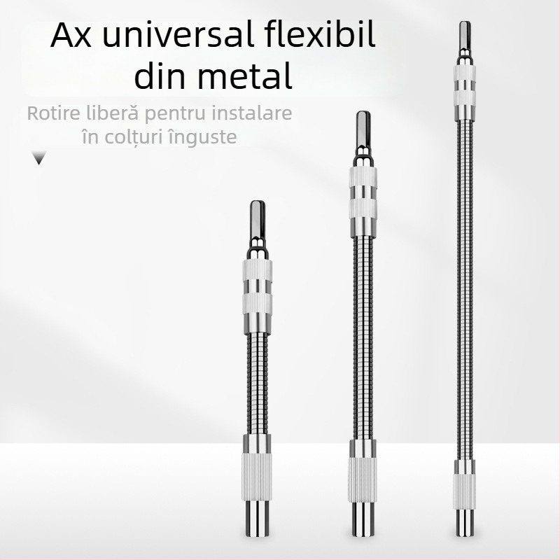 Lichang ax flexibil universal cu articulație rotativă, pentru șurubelniță electrică și bormașină, din aliaj