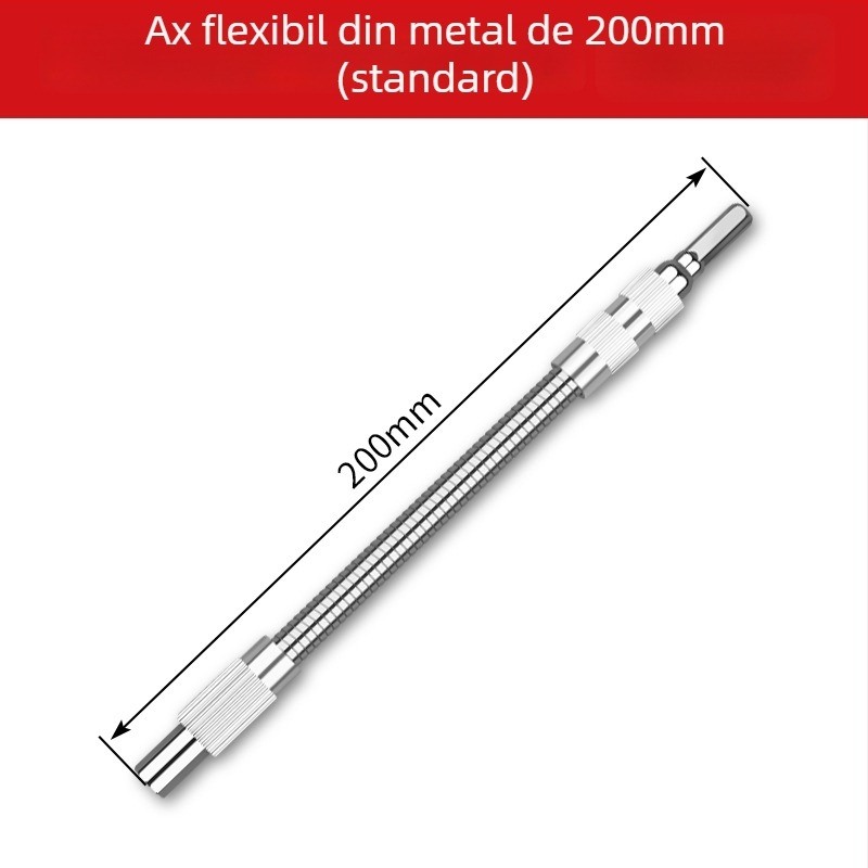 Lichang ax flexibil universal cu articulație rotativă, pentru șurubelniță electrică și bormașină, din aliaj
