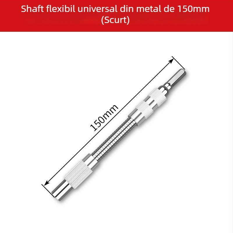 Lichang ax flexibil universal cu articulație rotativă, pentru șurubelniță electrică și bormașină, din aliaj