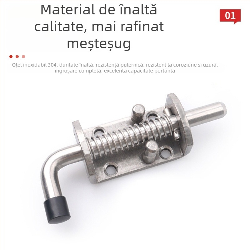 Jinteng 304 oțel inoxidabil, zăvor greu pentru uși, ferestre și dulapuri