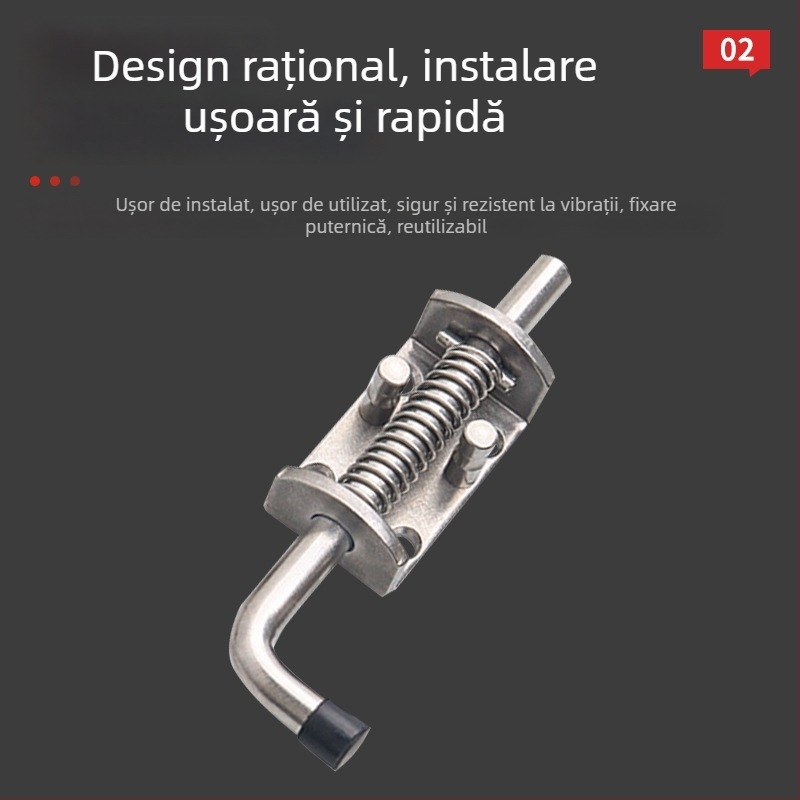 Jinteng 304 oțel inoxidabil, zăvor greu pentru uși, ferestre și dulapuri