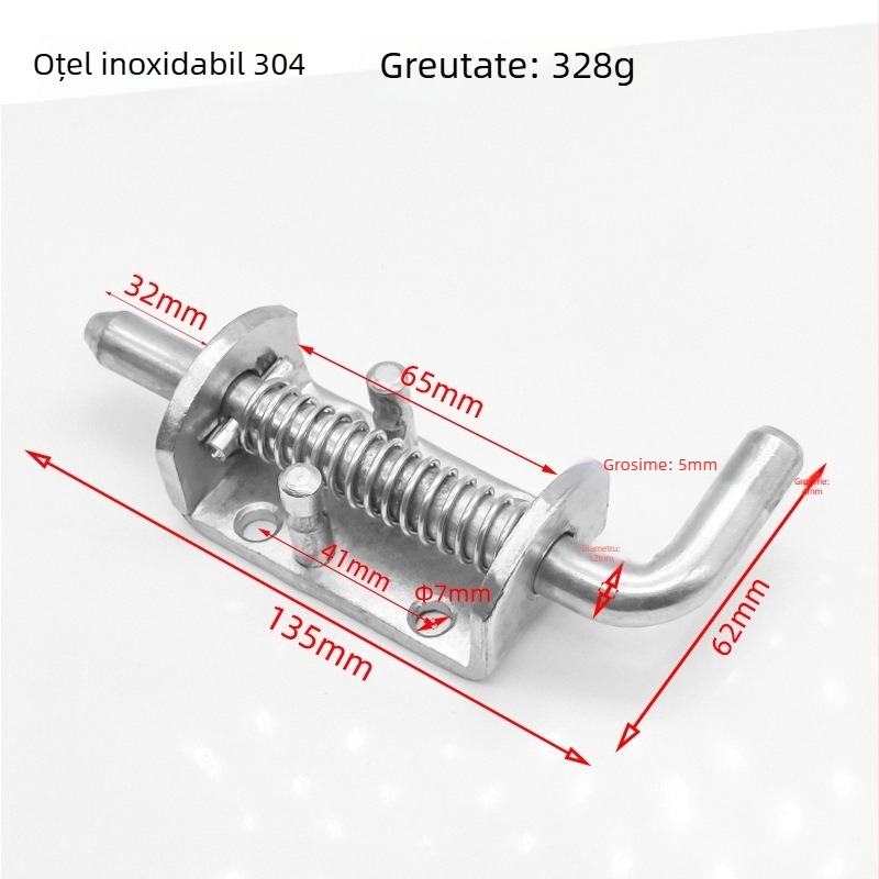 Jinteng 304 oțel inoxidabil, zăvor greu pentru uși, ferestre și dulapuri