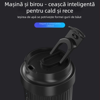 Mini frigider auto portabil, 12V/24V, 36W, răcire la 5-10°C și încălzire până la 60°C, material ABS+PP de calitate alimentară