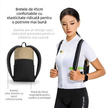 Rucsac bicicletă West Rider – capacitate 3L, material 900D cu plasă și plasă 3D din poliester, model Yp0707416