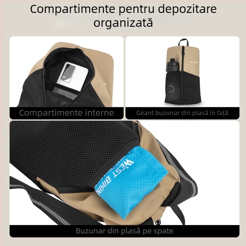 Rucsac bicicletă West Rider – capacitate 3L, material 900D cu plasă și plasă 3D din poliester, model Yp0707416