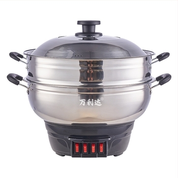 Malata oală electrică încorporată, 1500W+, oțel inoxidabil, 6L+, funcție anti-uscare