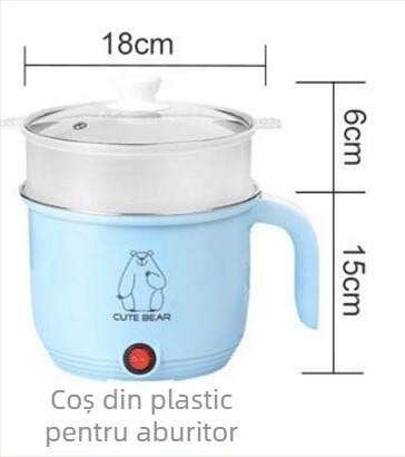 Oală electrică de gătit Huayou 1.8L (capacitate până la 2L; liner din oțel inoxidabil)