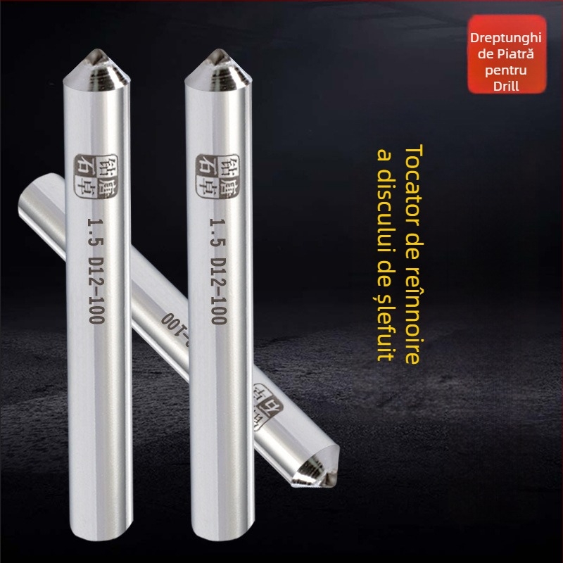 Penă diamant pentru repararea discurilor de șlefuire - brand Tang zhuo diamond, model ST101080, placare electrolitică, prelucrare ceramică