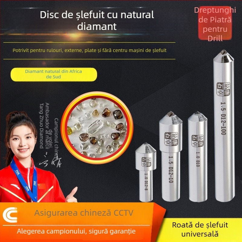 Penă diamant pentru repararea discurilor de șlefuire - brand Tang zhuo diamond, model ST101080, placare electrolitică, prelucrare ceramică