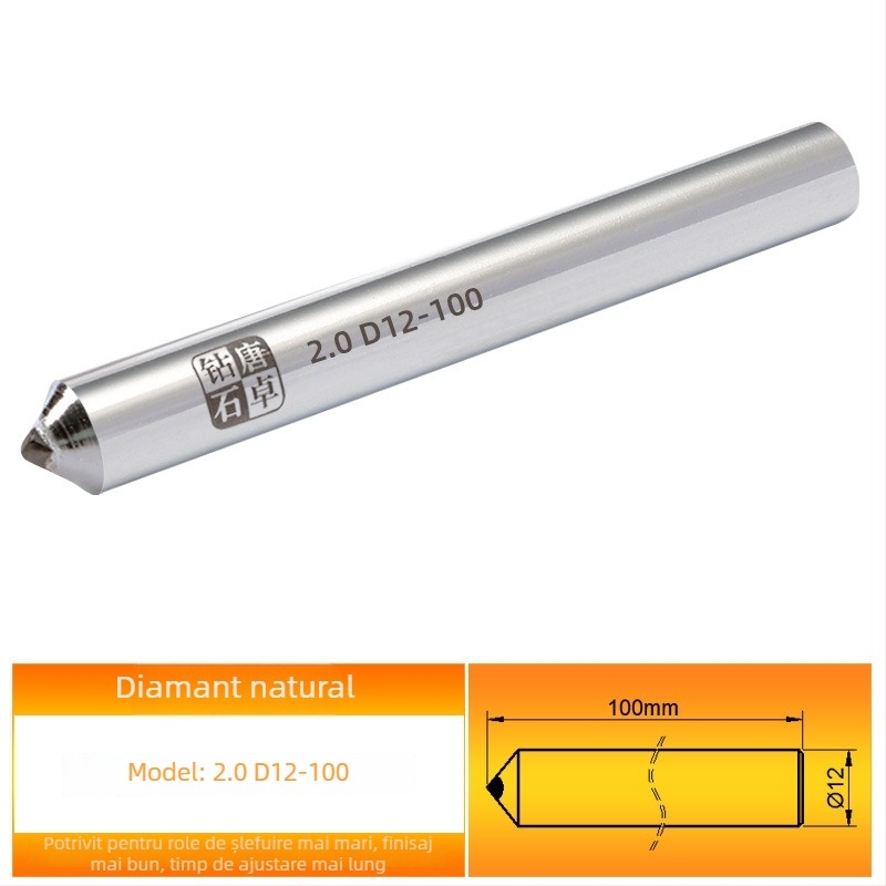 Penă diamant pentru repararea discurilor de șlefuire - brand Tang zhuo diamond, model ST101080, placare electrolitică, prelucrare ceramică