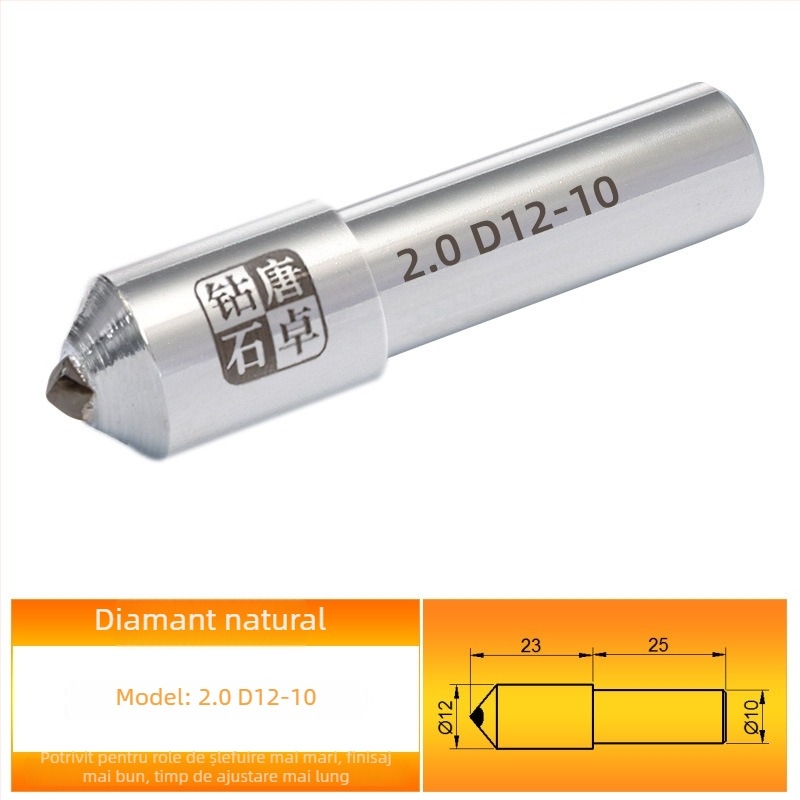Penă diamant pentru repararea discurilor de șlefuire - brand Tang zhuo diamond, model ST101080, placare electrolitică, prelucrare ceramică