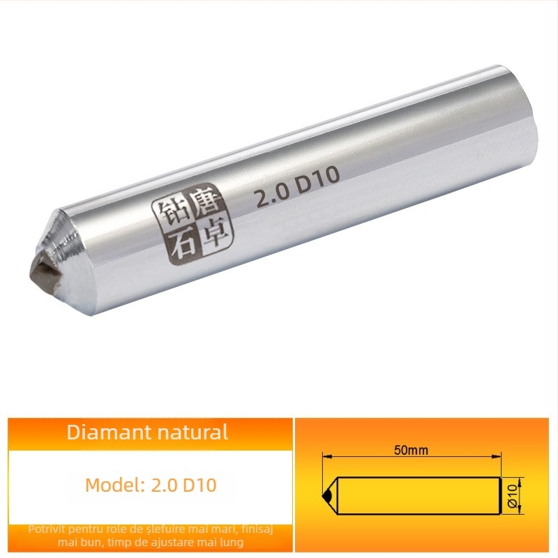 Penă diamant pentru repararea discurilor de șlefuire - brand Tang zhuo diamond, model ST101080, placare electrolitică, prelucrare ceramică