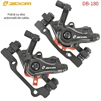 Zoom Db-180 Caliper de frână pe disc pentru bicicletă de munte – față și spate
