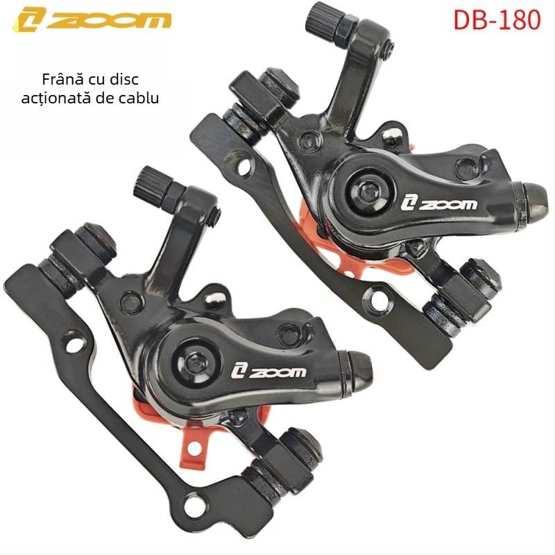 Zoom Db-180 Caliper de frână pe disc pentru bicicletă de munte – față și spate