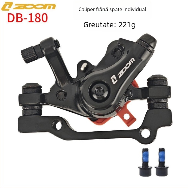 Zoom Db-180 Caliper de frână pe disc pentru bicicletă de munte – față și spate