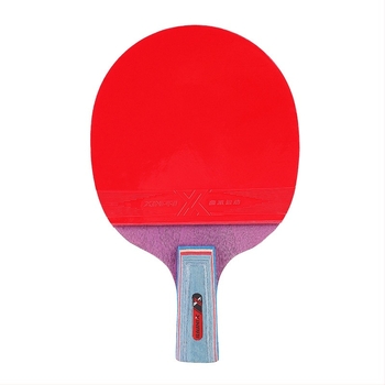 Xinpai rachetă de tenis de masă cu placă de bază din lemn, gumă inversă, priză orizontală, caracteristici standard