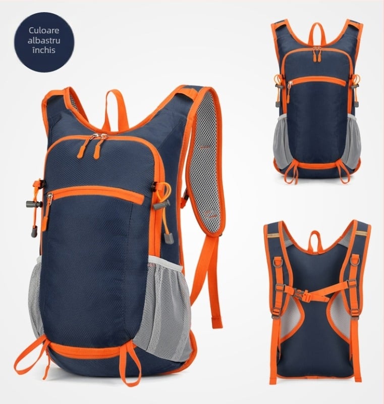 Rucsac pentru drumeții – respirabil, impermeabil, ultraușor, capacitate extinsă, protecție a coloanei vertebrale