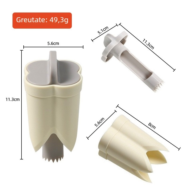 Unealtă pentru scoaterea semințelor din ardei – ABS, Jumei Kitchenware, imprimare logo posibilă, lansare 2022