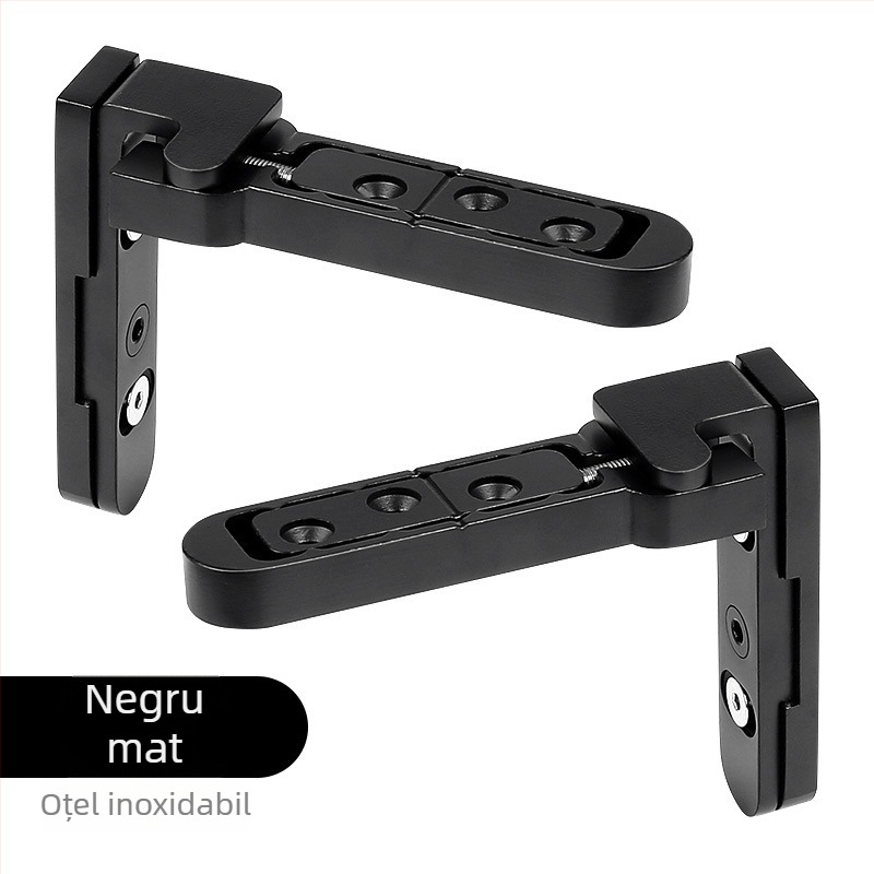 Balama pentru ușă din oțel inoxidabil, reglaj 3D, invizibilă, model Heaven and Earth, balama ascunsă pentru partea superioară și inferioară