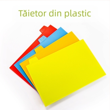 Set de 4 tocătoare groase – plăci din PP, multifuncționale pentru bucătărie, pregătire alimentară