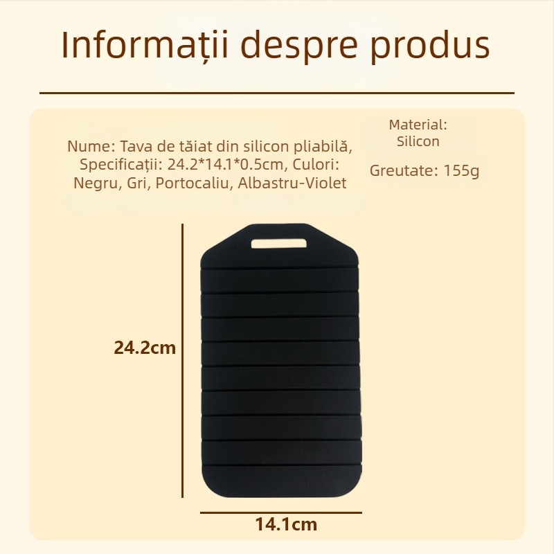 Covoraș din silicon pentru tocător și oală – silicon alimentar, Leiyang, model LY-CJ-050001, rezistent la căldură, anti-derapare