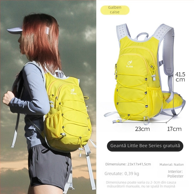Rucsac outdoor cu două bretele – ultraușor din nylon, unisex, compatibil cu laptop de 14 inch, pentru drumeții, alpinism și călătorii