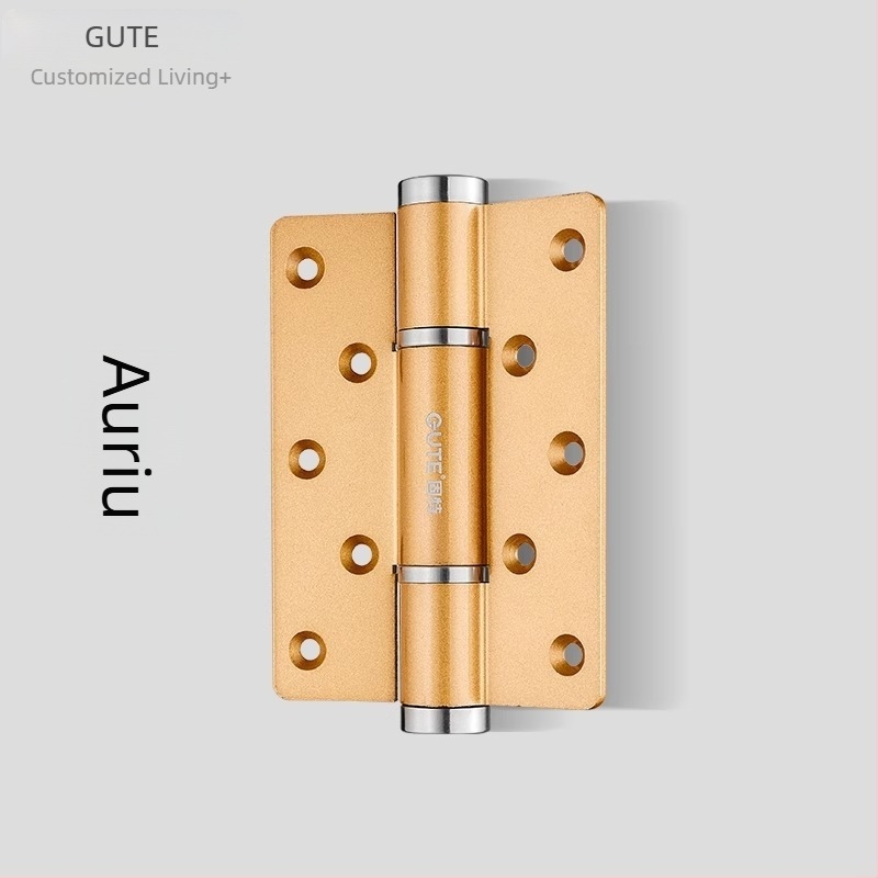 Închizător de balamale pentru ușă invizibilă, amortizor hidraulic, revenire cu arc, aluminiu anodizat