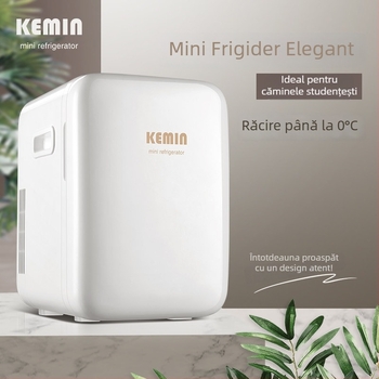 Kimin frigider semiconductor auto pentru cosmetice, 6-10L, 12V/220V, 55W, interval 0°C-65°C