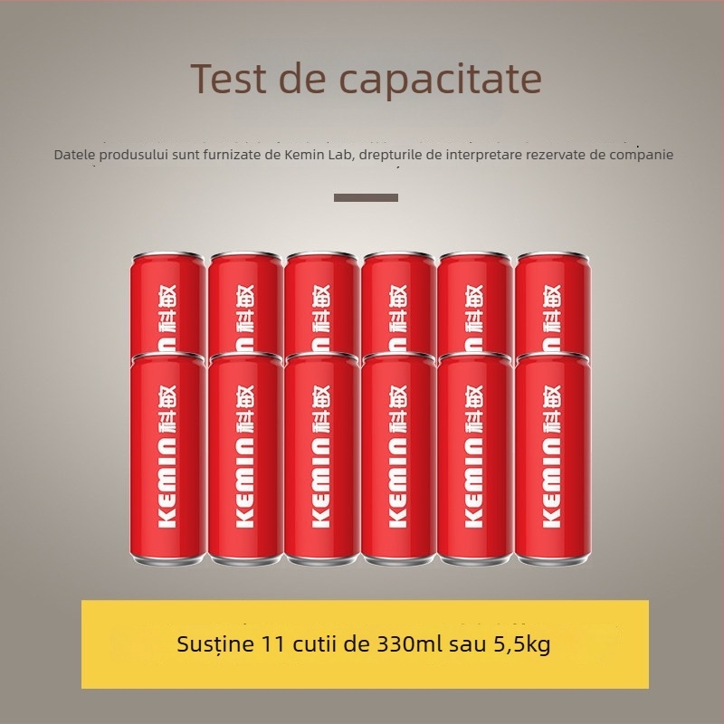 Kimin frigider semiconductor auto pentru cosmetice, 6-10L, 12V/220V, 55W, interval 0°C-65°C