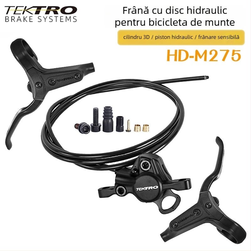 Manetă de frână hidraulică Yanhao TEKTRO M275 cu conductă de ulei pentru etrier disc