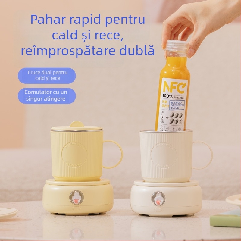 X22 Căniță portabilă izolată pentru băuturi, cu alimentare reîncărcabilă – aliaj de aluminiu, capacitate sub 1 L