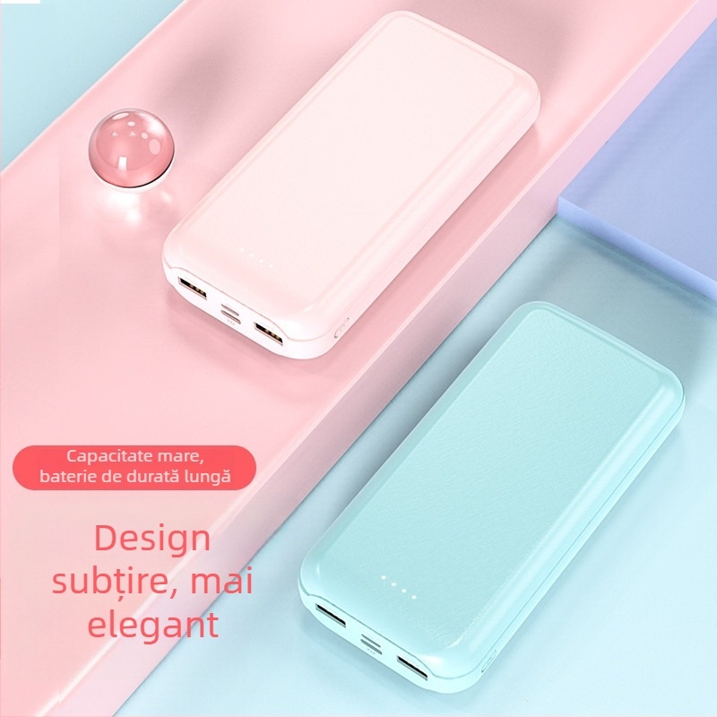 Baterie externă U68 20000mAh QC2.0, 12W ieșire, baterie Li-polymer