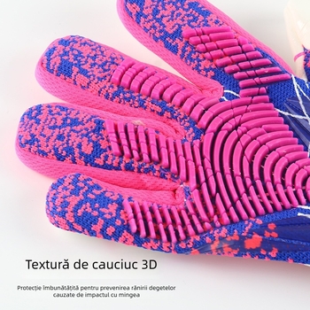 Mănuși de portar pentru fotbal – nylon și latex natural, unisex, pentru portar de fotbal, categorie: mănuși