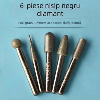 Cap de șlefuit diamant pentru plăci ceramice și gravură pe jad, cap de șlefuit electric din aliaj de emery, granulație fină