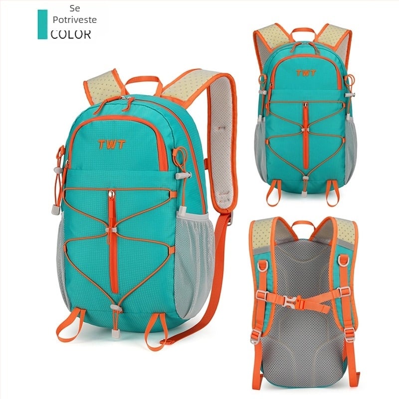 Rucsac Outdoor Edge pentru drumeții montane, impermeabil, ultraușor, cu bretele curbate, din material Oxford, unisex