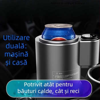 Cană auto cu utilizare dublă pentru răcire și încălzire — 12V, ABS, 0–60°C, până la 5 L, 36W