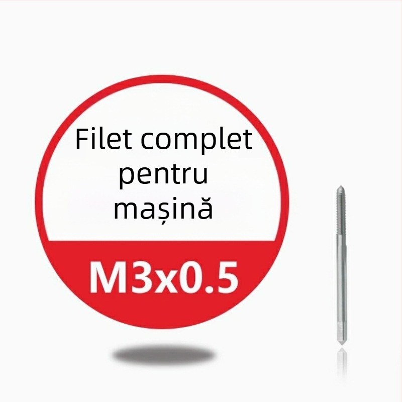 Tap de filetare din oțel inoxidabil pentru mașini — acoperire cu titan, conținut de cobalt