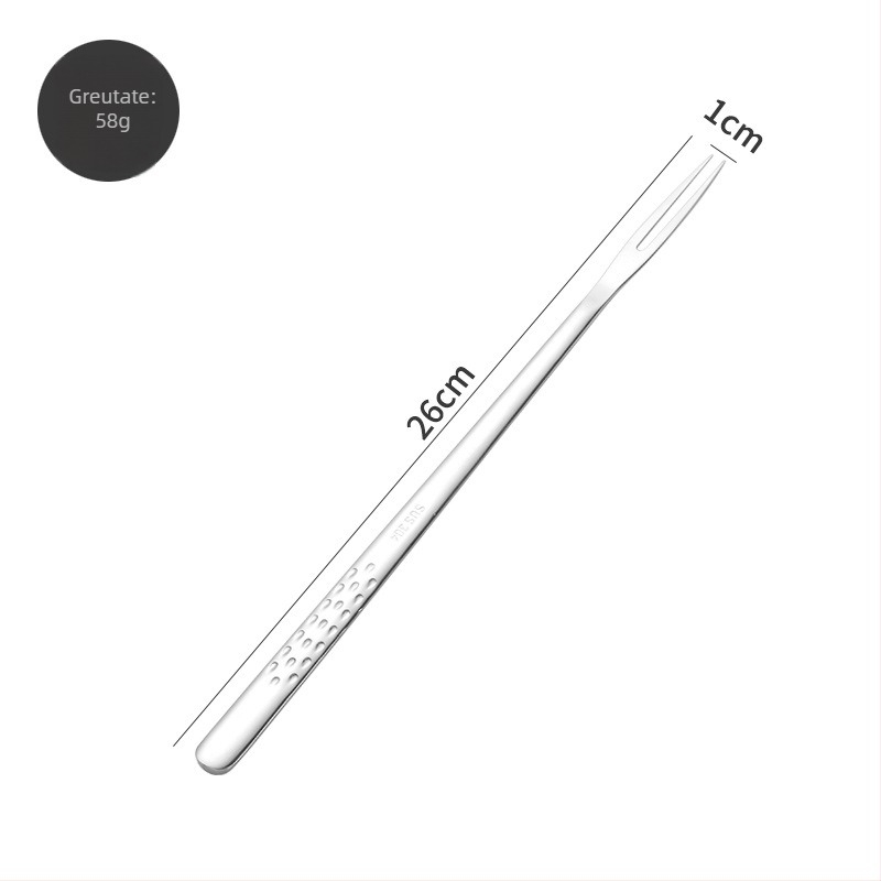 Set tacâmuri pentru grătar cu clește din oțel inoxidabil 304, cuțit și furculiță-clip — Brand Red Door Tower; Categorie: tacâmuri pentru grătar; Reutilizabil