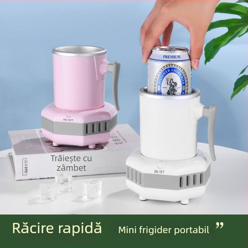 Cupă de răcire portabilă pentru băuturi – răcire rapidă pentru cămine, birou și mașină (Model: 1; Piața principală: Alte)