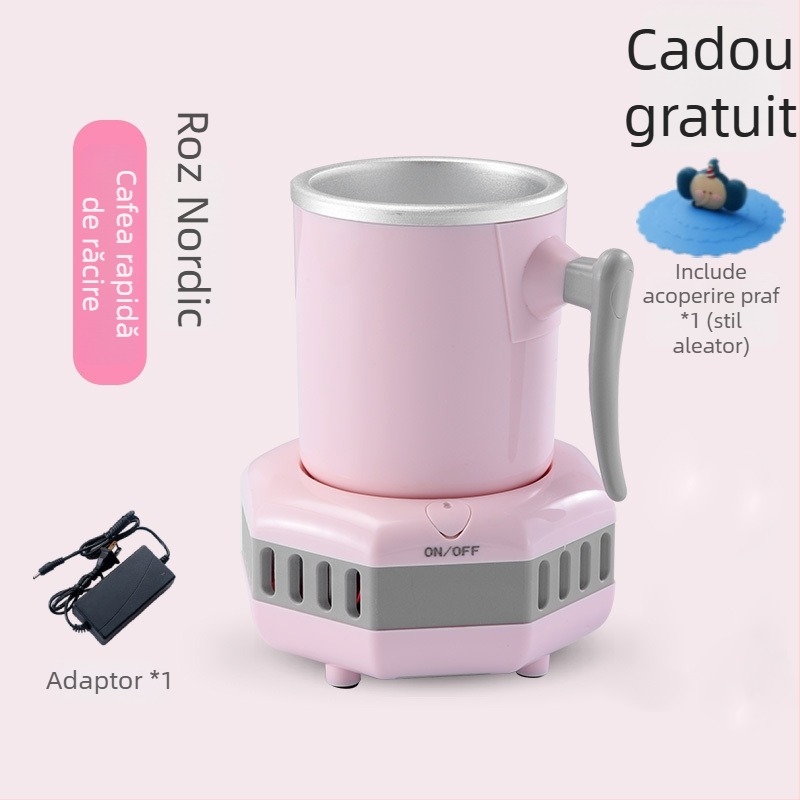 Cupă de răcire portabilă pentru băuturi – răcire rapidă pentru cămine, birou și mașină (Model: 1; Piața principală: Alte)