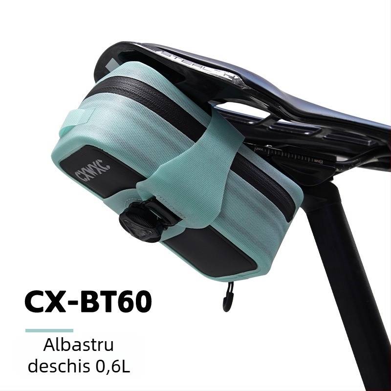 Geantă posterioară pentru bicicletă, model Cx-bt60, nylon, 0,5 L