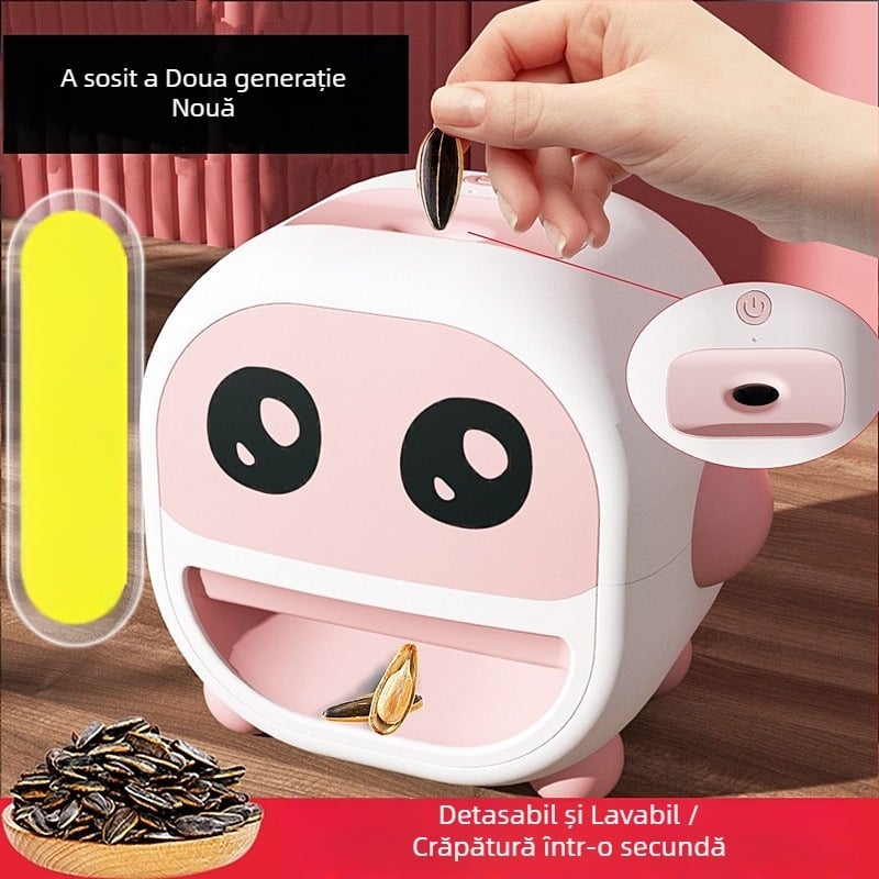 Decojitor electric automat pentru semințe de floarea-soarelui