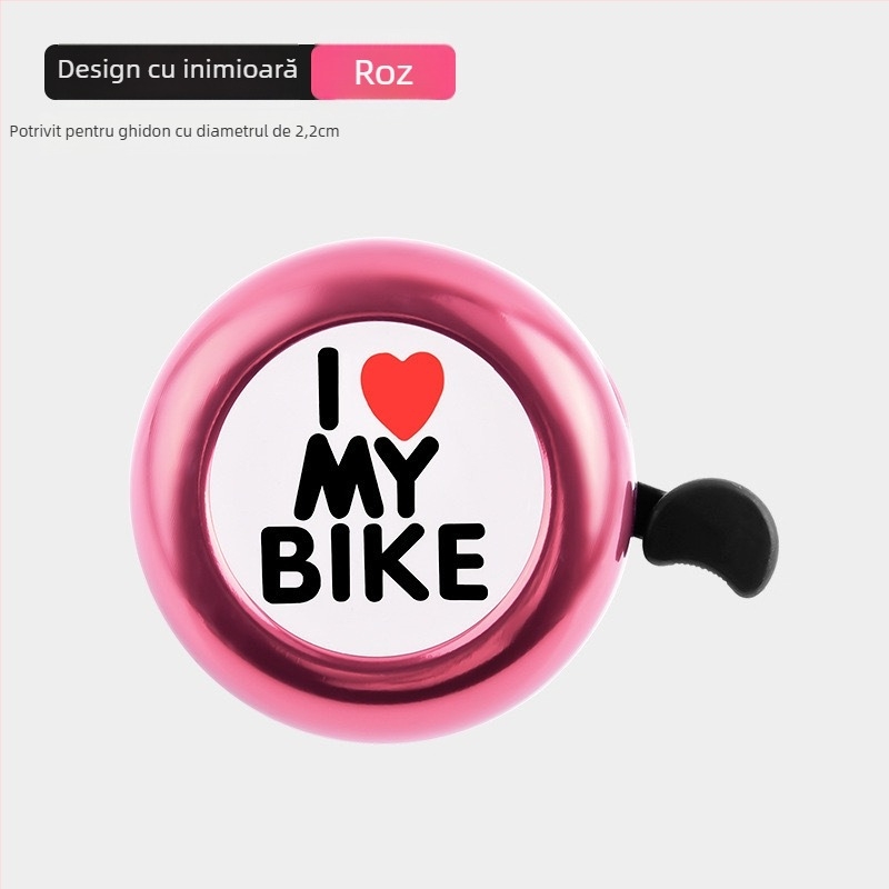 Claxon pentru bicicletă SY, aliaj de aluminiu, model 22 cal, specificații 22 cal