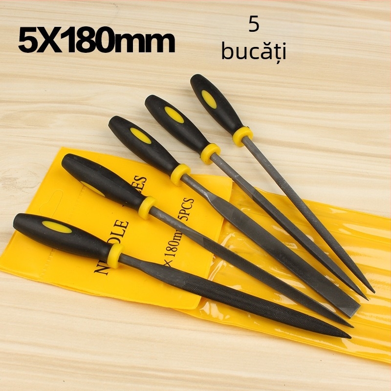 Set de fișiere asortate pentru prelucrarea metalelor - oțel rulment, MYTEC/MEC