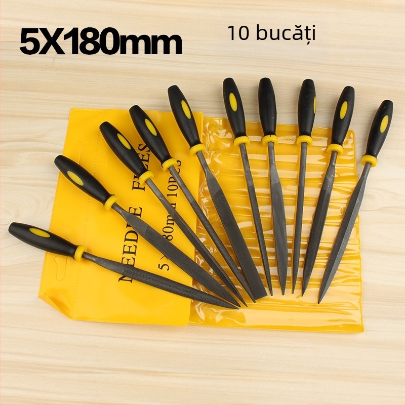 Set de fișiere asortate pentru prelucrarea metalelor - oțel rulment, MYTEC/MEC