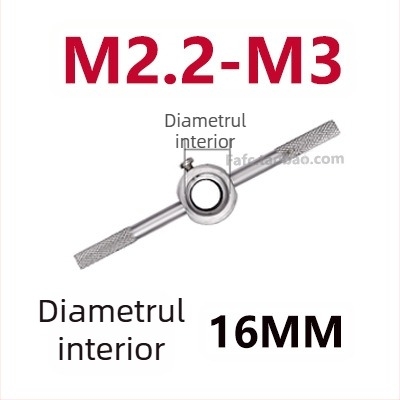 Cheie de filetare cu rezistență înaltă și matriță circulară — unealtă manuală