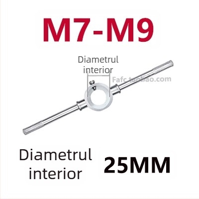 Cheie de filetare cu rezistență înaltă și matriță circulară — unealtă manuală