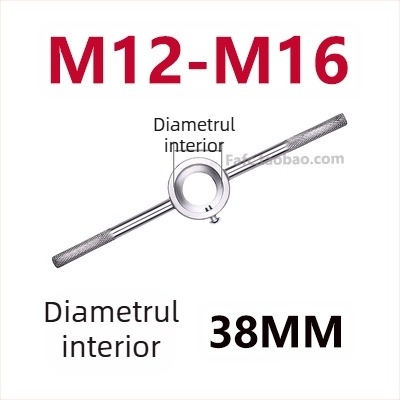 Cheie de filetare cu rezistență înaltă și matriță circulară — unealtă manuală