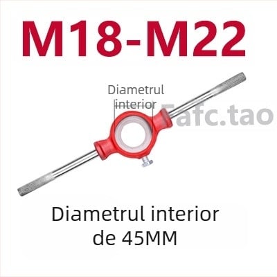 Cheie de filetare cu rezistență înaltă și matriță circulară — unealtă manuală