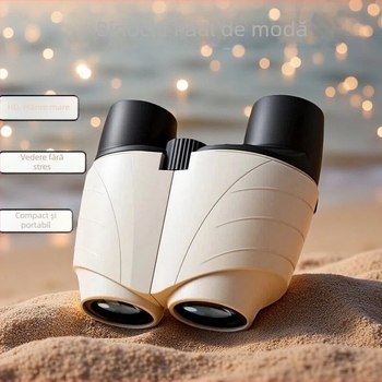Binoclu cu anti-ceață, compact și portabil, 10x mărire, câmp vizual 7,5°, Pupila de ieșire 2,2 mm